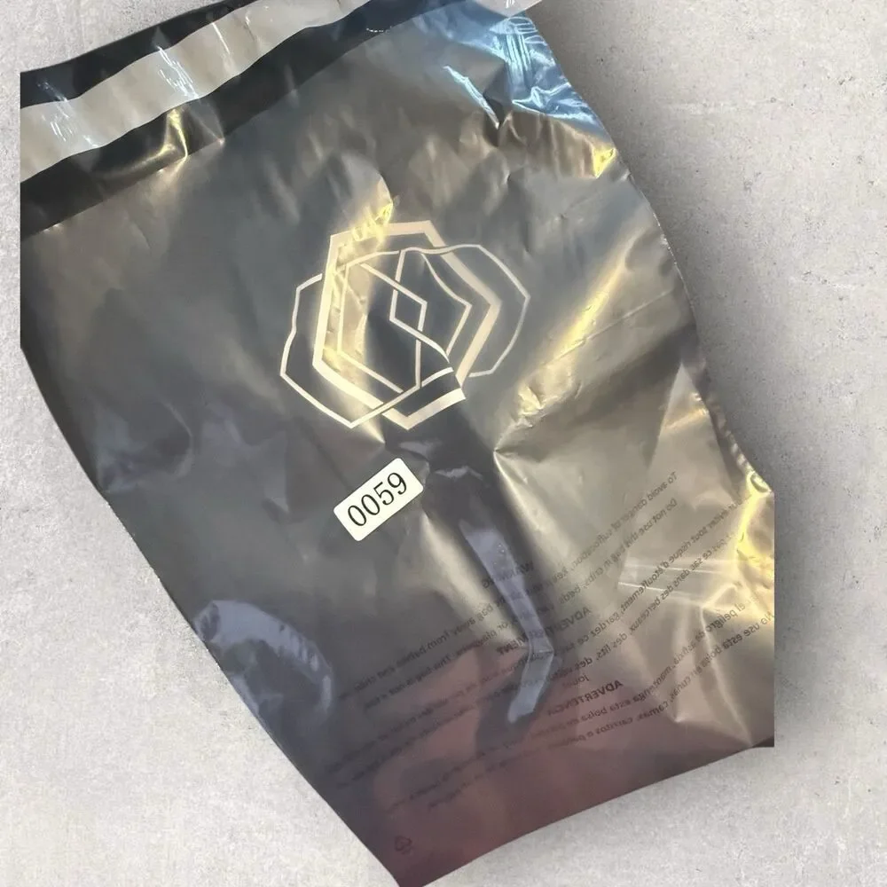 LulaRoe Hudson 3XL Black And White Geometric Long sleeves NWT HTF Unicorn - Picture 4 of 5